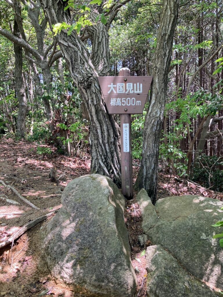 大国見山山頂の写真